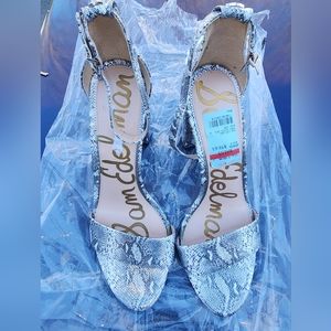 New Sam Edelman Snakeskin Sandals